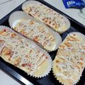 Cooksnap dari Dapur Mami Kenzo untuk resep Roti sosis empuk, cuma 1 kuning telur