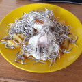 El cooksnap de Paky cuando hizo Huevos rotos con gulas al ajillo.