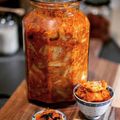 Eli Yeung's cooksnap of when they made Korean Kimchi.