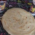 El cooksnap de Lorena Añes cuando hizo Masa para panqueques.