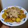 El cooksnap de Denisse cuando hizo Salsa carne-champiñón.
