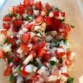 Jenn Martinelli's cooksnap of when they made Pico de Gallo.