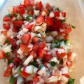 Jenn Martinelli's cooksnap of when they made Pico de Gallo.