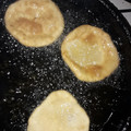 El cooksnap de Vane Cardozo cuando hizo Tortas Fritas esponjosas.