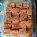 El cooksnap de Silvia cuando hizo Leche frita tradicional.