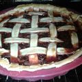 El cooksnap de Margarita Andrade cuando hizo Pie de manzana.