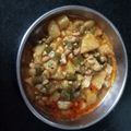 thakkarmansi's cooksnap of when they made ચોળી બટાકા નુ શાક (Chori Bataka Shak Recipe In Gujarati_).