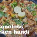 Mehwish Bilal's cooksnap of when they made Boneless chicken handi super easy simple ready in 15 minutes.