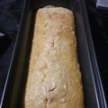 El cooksnap de Gaby Carmena cuando hizo Pan de maíz.