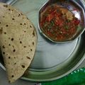 Madhu batra का कुकस्नैप जब उन्होंने भरवा टमाटर (bharwa tamatar recipe in Hindi) बनाया था।