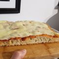El cooksnap de Karen Zubiaurre cuando hizo Pizza fácil y sabrosa.