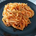 El cooksnap de Veronica cuando hizo Pasta con tomate.