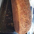 El cooksnap de Romina G. Palomec cuando hizo Pan Integral.