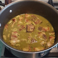 El cooksnap de Tau Méndez cuando hizo Habas frescas en salsa verde con costillas de puerco.