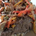 El cooksnap de Cecilia Aronna cuando hizo Lomo con Salsa a la financiera (para cualquier carne).