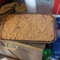 El cooksnap de joel adolfo cuando hizo Colegial o budín de pan con manzanas caramelizadas 🍎.