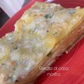 il ricette di casa nostra quando ha preparato Lasagna bianca con salmone affumicato