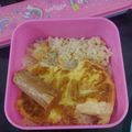 Cooksnap dari Dian Ayu Nugraha untuk resep Bekal anak sekolah (nasi goreng+ telur+ sosis +agar agar)