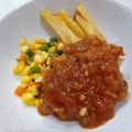 Cooksnap dari Novitaa untuk resep STEAK AYAM saus pedas