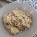 El cooksnap de Fernando Rubio Aral cuando hizo Risotto de setas y bacon.