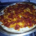 El cooksnap de Luchi Lop cuando hizo Pizza sin levadura.