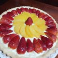 El cooksnap de Zulma Sovrano cuando hizo Tarta de frutillas con pastelera.