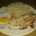 El cooksnap de Lady Marmalade cuando hizo Arroz con salchichas y huevo.