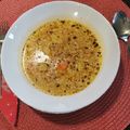 Csilla Nadaski Cooksnap-ja, amikor elkészítette a(z) Tárkonyos krumplileves füstölt hússal receptet.