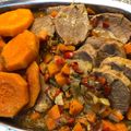 El cooksnap de Lucia Bellegia cuando hizo Peceto a la olla acompañado con zapallo calabaza al horno.