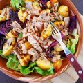 El cooksnap de persaki cuando hizo Ensalada con atún y melocotón.