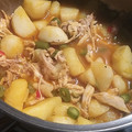 El cooksnap de Karen cuando hizo Pollo con papas.