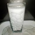 Kiran Asghar's cooksnap of when they made Meethi lassi.