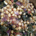 El cooksnap de cadollop cuando hizo Potaje de garbanzos trufados con kale.