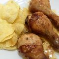 El cooksnap de Marieta cuando hizo Jamoncitos de pollo al horno con miel y mostaza antigua.