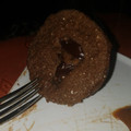 El cooksnap de Luciana Gregorini cuando hizo Volcán de chocolate saludable al microondas.
