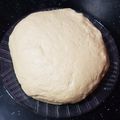 El cooksnap de Cory cuando hizo Masa casera para discos/tapas de empanadas.