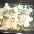 El cooksnap de Dani Perez cuando hizo Salmón al horno.