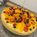 El cooksnap de Nicole Barcellos cuando hizo Tarta frutal con crema pastelera de leche condensada.