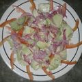 El cooksnap de Enrique Santillan cuando hizo Ensalada con aguacate.