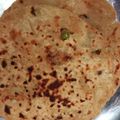 Nishi Jain का कुकस्नैप जब उन्होंने आलू का पराठा बनाया था।
