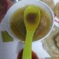 Maitrayee Bandyopadhyay's cooksnap of when they made চিকেন ভেজিটেবল স্যুপ (chicken vegetable soup recipe in Bengali).