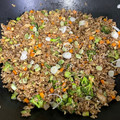 El cooksnap de Fabiola Langarica cuando hizo Arroz frito estilo chino.