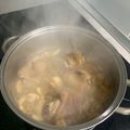 El cooksnap de Julio Esteban Mondejar cuando hizo Manitas de cerdo con setas al vino blanco.