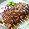 Cooksnap dari Sartini untuk resep Sate kere (sate tempe gembus)