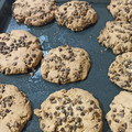 El cooksnap de ZAbril Perez cuando hizo Cookies con chips de chocolate.