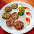  Dr.Madhumita Mishra's cooksnap of when they made Walnut and malai paneer papad kebab.