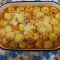El cooksnap de Anibal D Olivero cuando hizo Ñoquis rellenos de jamon y queso.