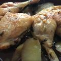 El cooksnap de @tesa.cuina cuando hizo Pollo al horno con patatas a la cerveza.