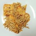 El cooksnap de Merche MR cuando hizo Salmón con gulas.