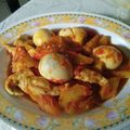Cooksnap dari galihretna untuk resep Semur Telor Kentang Kuah Pedas